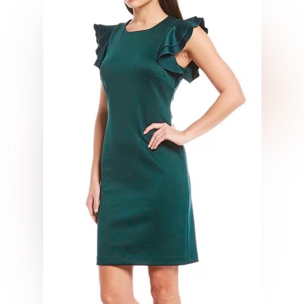 Tommy Hilfiger dress green. Elegant, beautiful